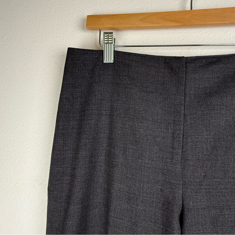 MM Lafleur Gray Melange The Clooney Trouser Pants Tropical Wool - Picture 5 of 12